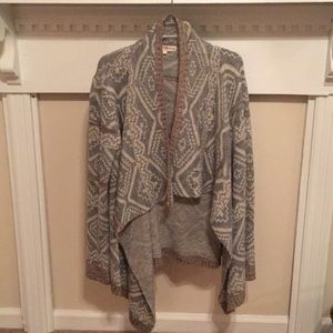 Altar’d State Knit Waterfall Cardigan